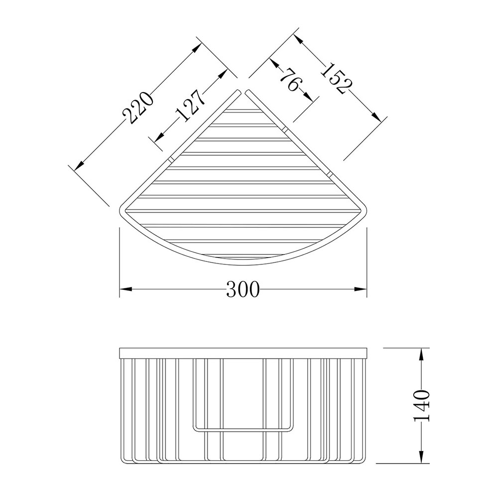 Portagel ALDANA esquina CROMO brillo - Imagen 5