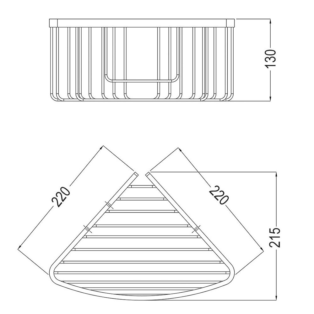 Portagel esquina BLANCO mate - Imagen 5