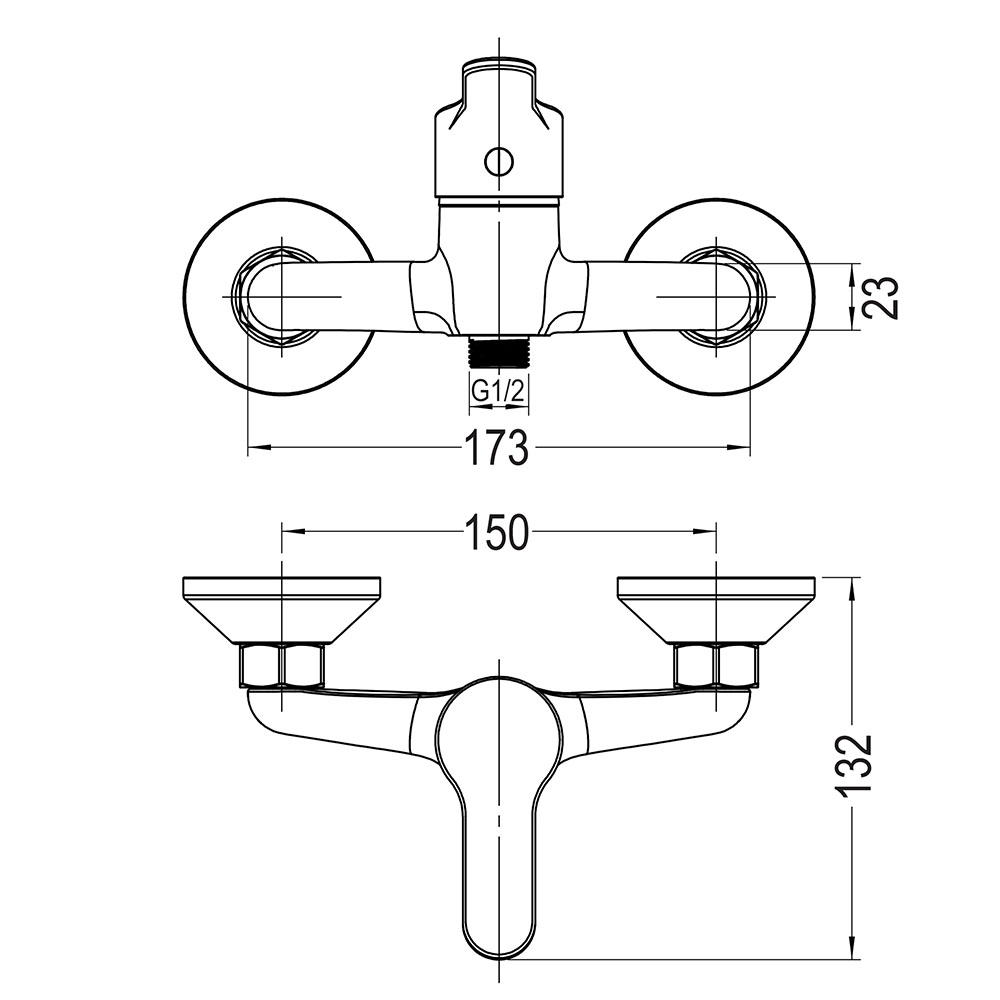 Grifo de Ducha monomando PRIME CROMO brillo - Imagen 4