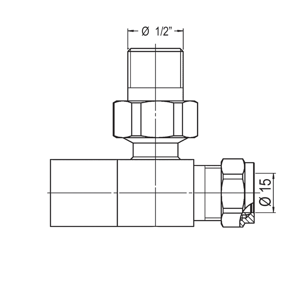 Válvula Llave radiador SECATOALLAS CROMO brillo - Imagen 5