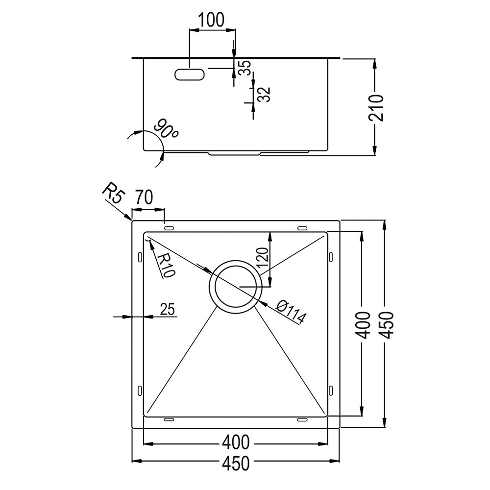 Fregadero ABSOLUT cepillado - Imagen 4