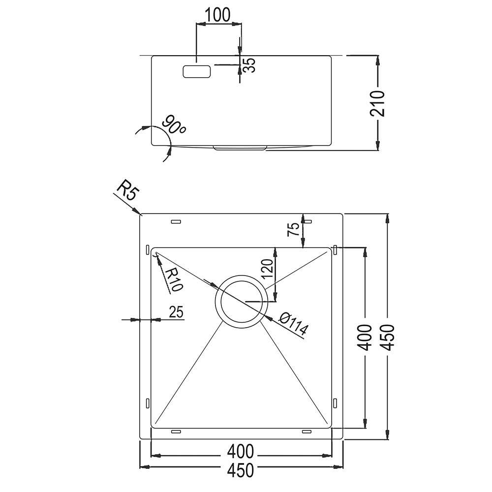 Fregadero SOLAPA cepillado - Imagen 4