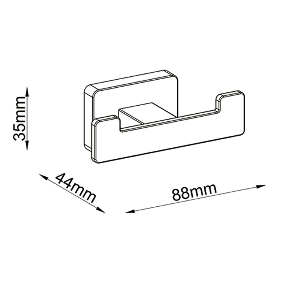 Pack 4 accesorios de baño BLANCO mate - Imagen 8