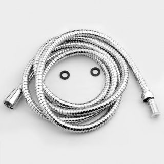 Flexo extensible TORNADO de 175 cm CROMO brillo