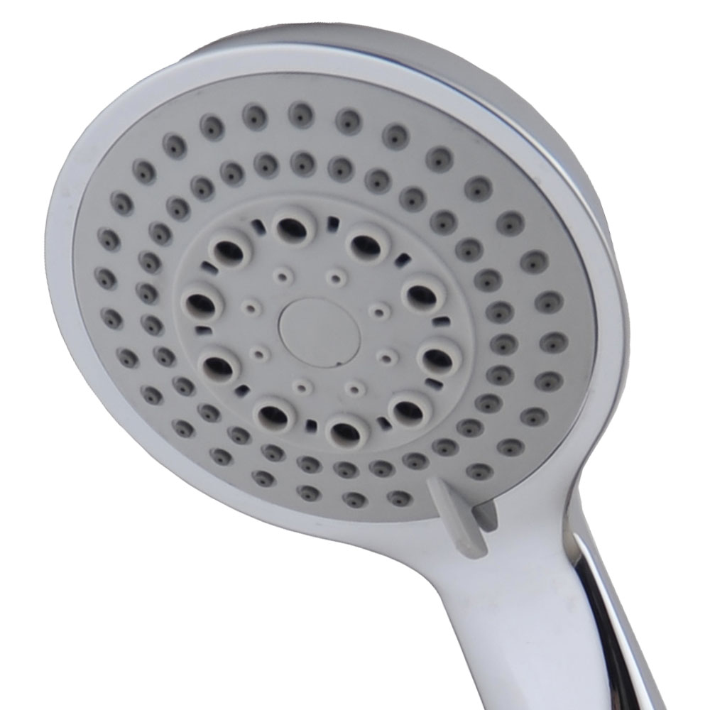 Kit de Ducha 3 posiciones con equipo SUAREZ redondo CROMO brillo - Imagen 4