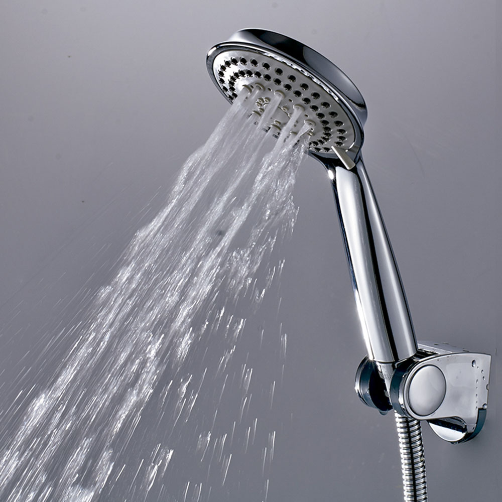 Kit de Ducha 3 posiciones con equipo SUAREZ redondo CROMO brillo - Imagen 6