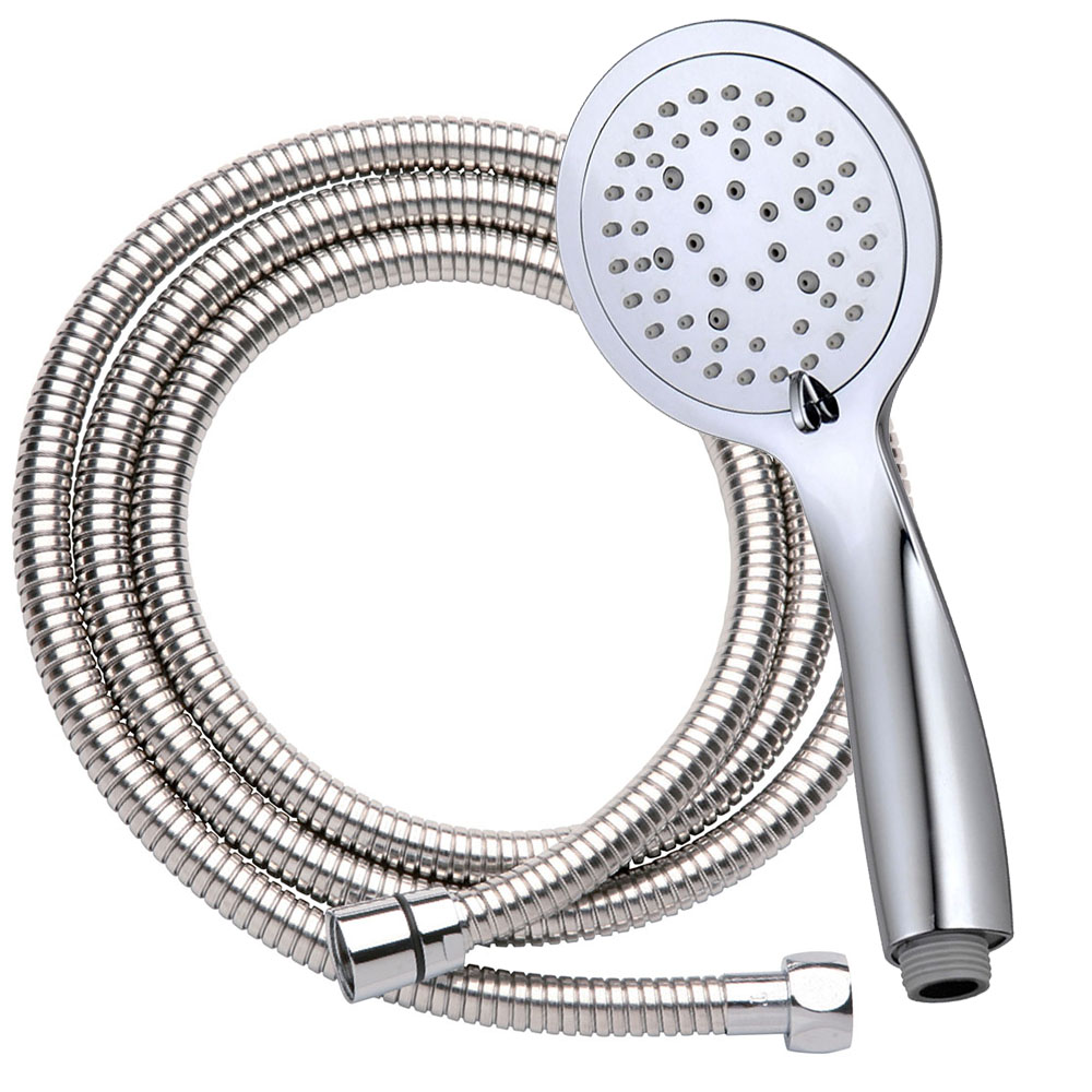 Kit de Ducha 5 posiciones con equipo NAVAS redondo CROMO brillo - Imagen 3