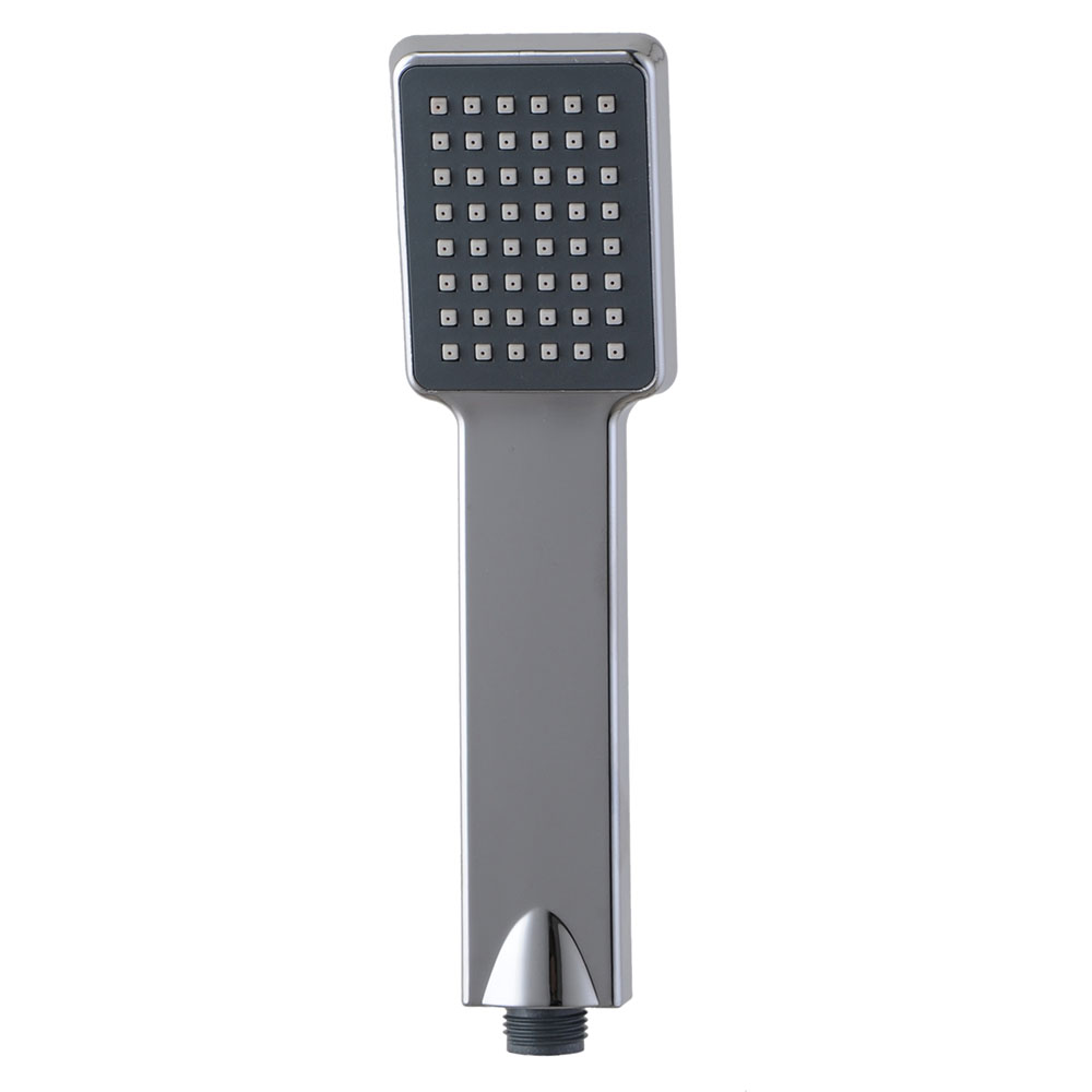 Maneral Mango de Ducha 1 posición cuadrado CROMO brillo fabricado en ABS - Imagen 6