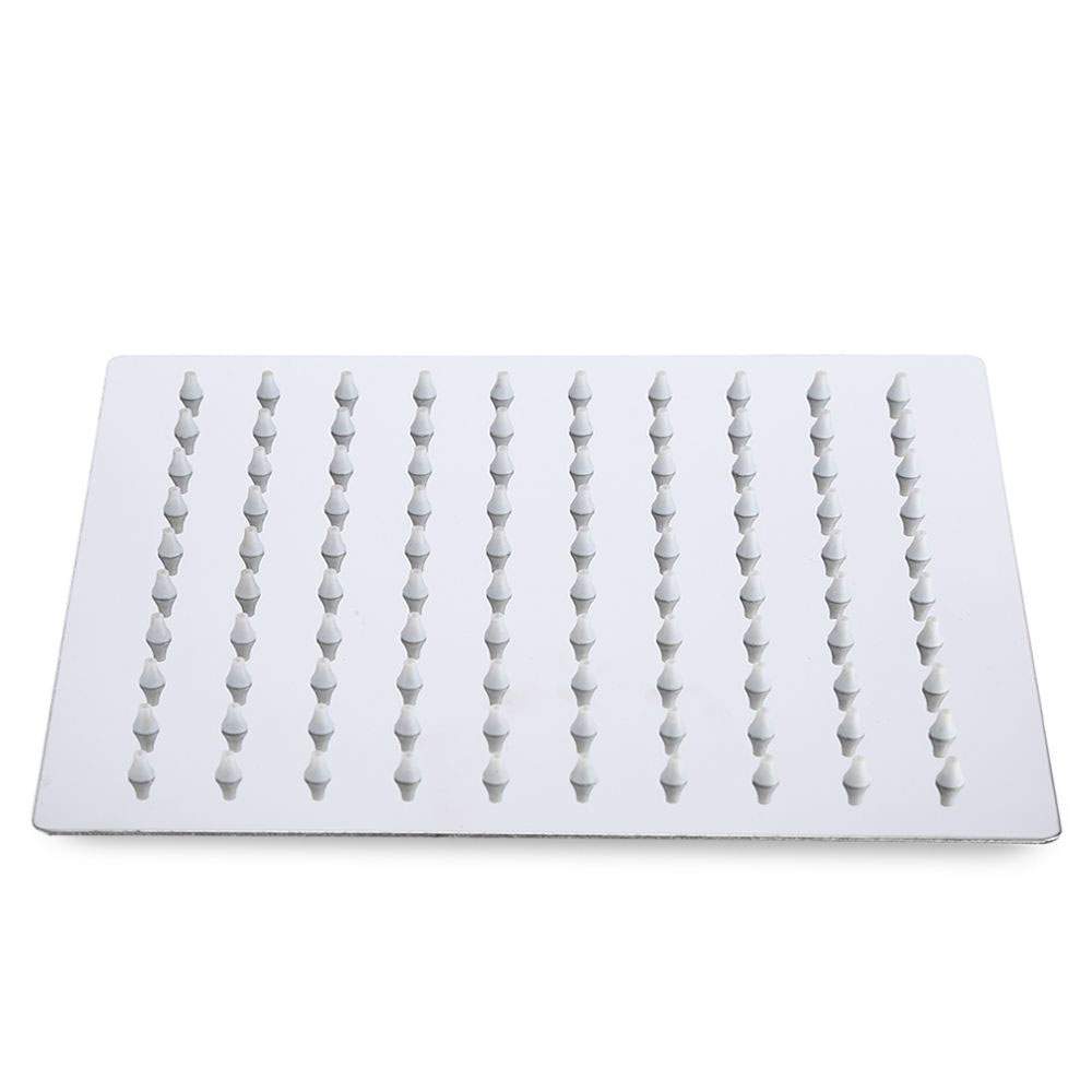 Duchon rociador cuadrado de 25x25 cm CROMO brillo - Imagen 7