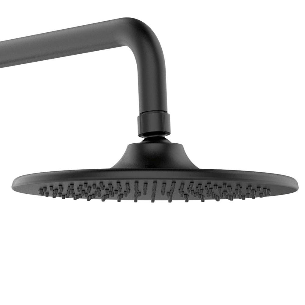 Duchon rociador redondo de 20 cm NEGRO mate fabricado en ABS - Imagen 6