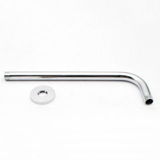 Brazo de Ducha Soporte de pared redondo de 40 cm CROMO brillo