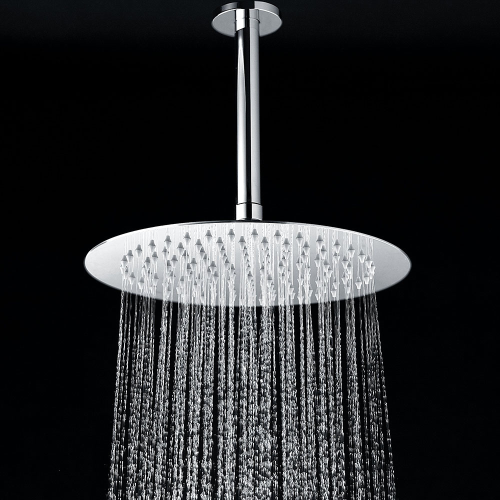 Brazo de Ducha Soporte de techo redondo de 20 cm CROMO brillo - Imagen 7