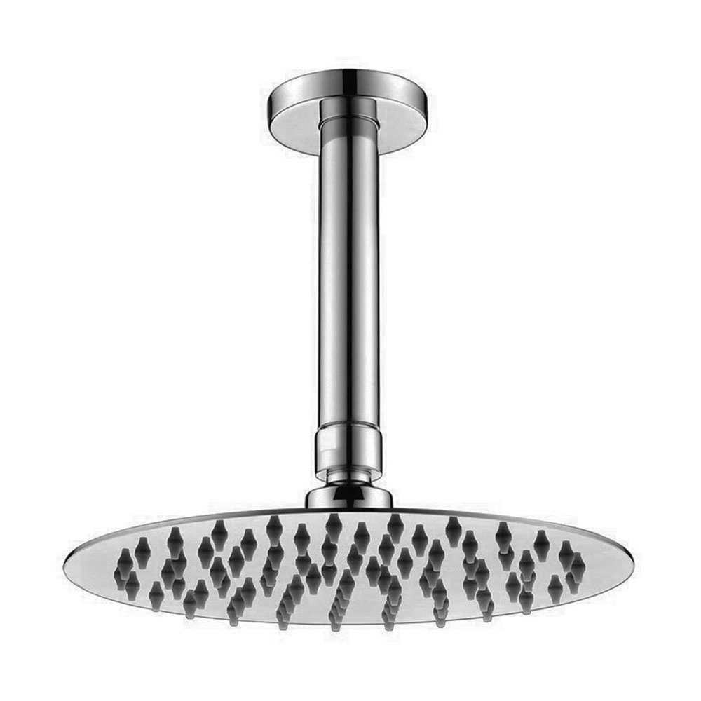 Brazo de Ducha Soporte de techo redondo de 20 cm CROMO brillo - Imagen 8