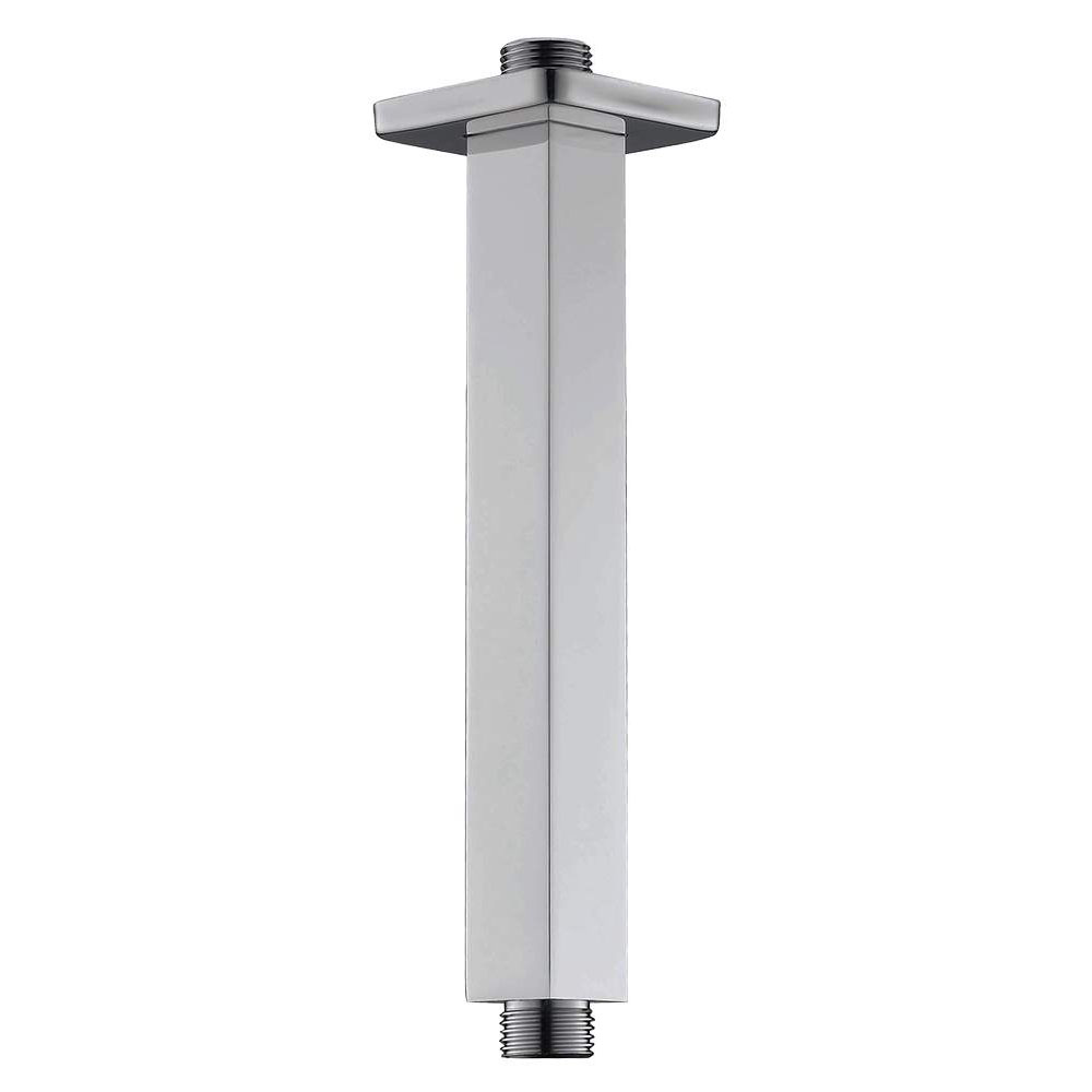 Brazo de Ducha Soporte de techo cuadrado de 20 cm CROMO brillo - Imagen 5