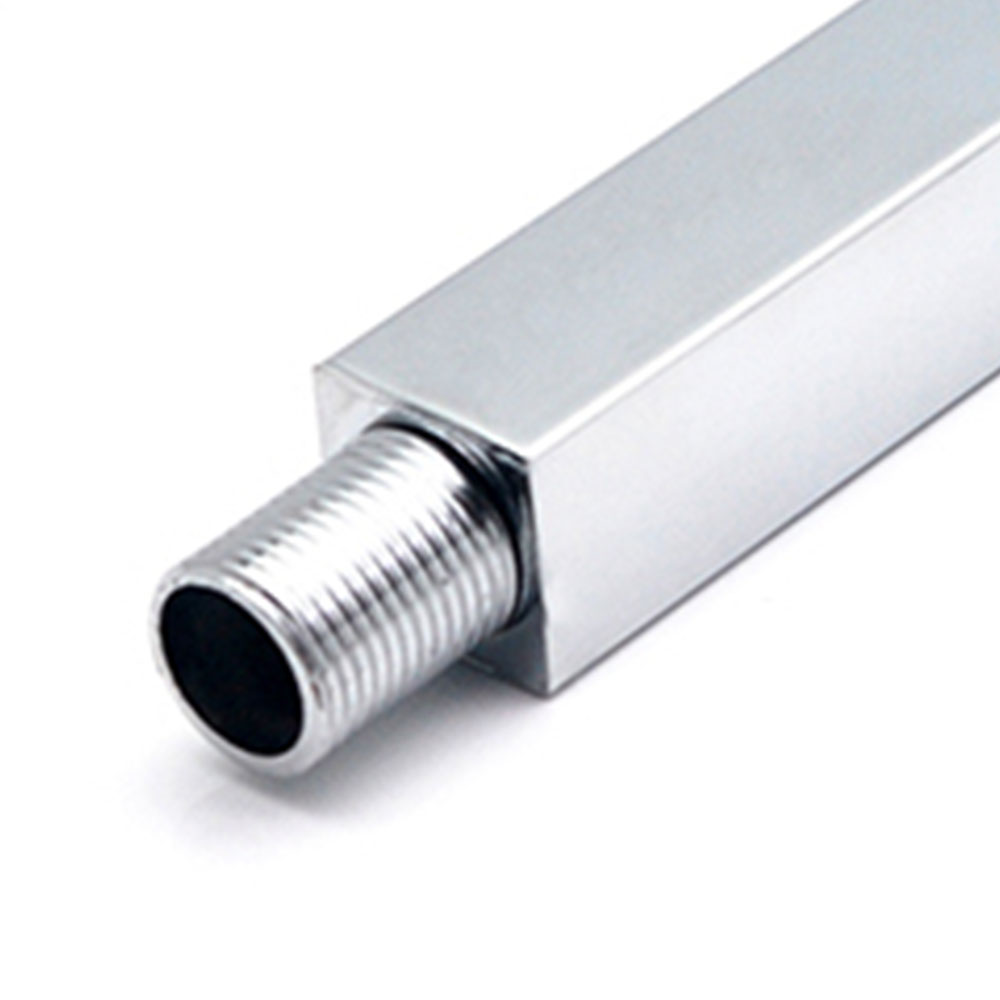 Brazo de Ducha Soporte de techo cuadrado de 20 cm CROMO brillo - Imagen 7
