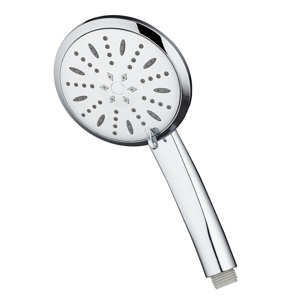 Maneral Mango de Ducha 3 posiciones VEGA redondo CROMO brillo fabricado en ABS