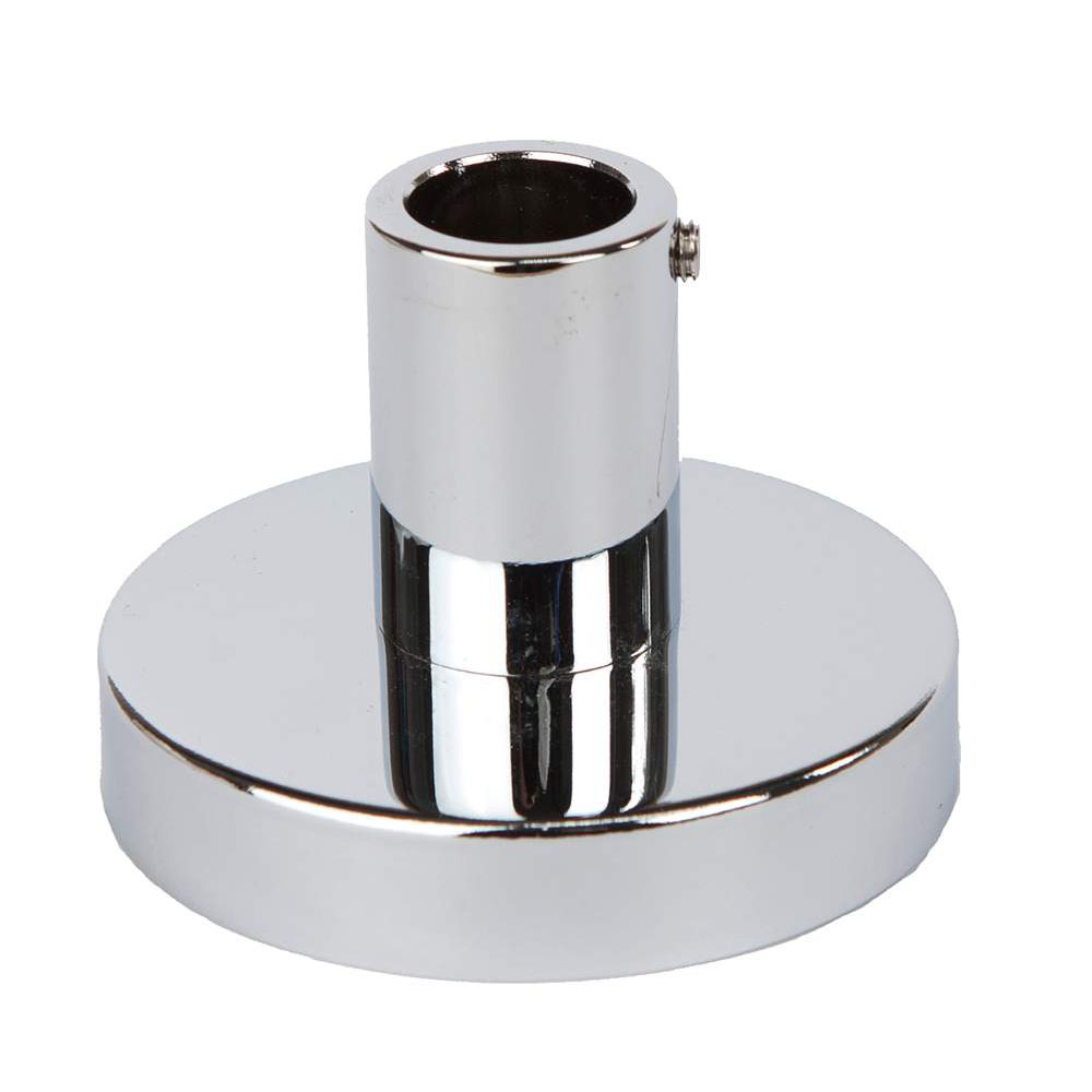 Soporte redonda cromo brillo - Imagen 3