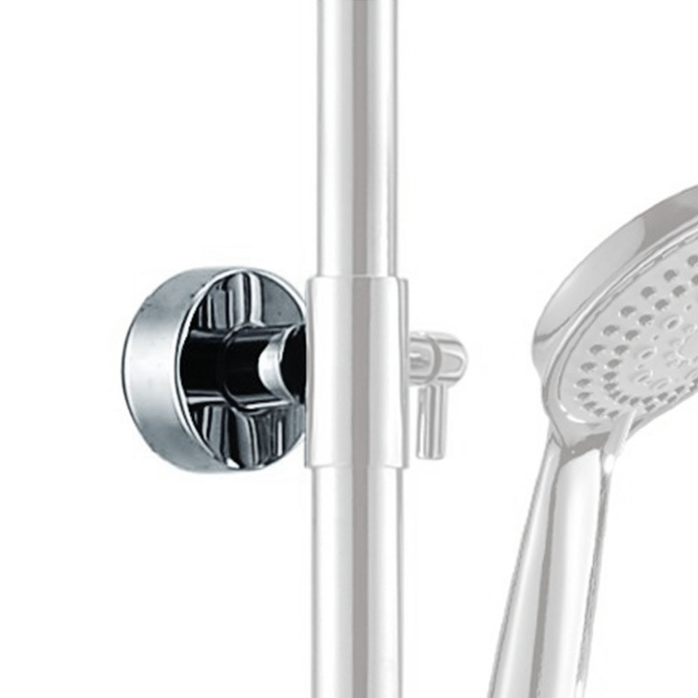 Soporte redonda cromo brillo - Imagen 6