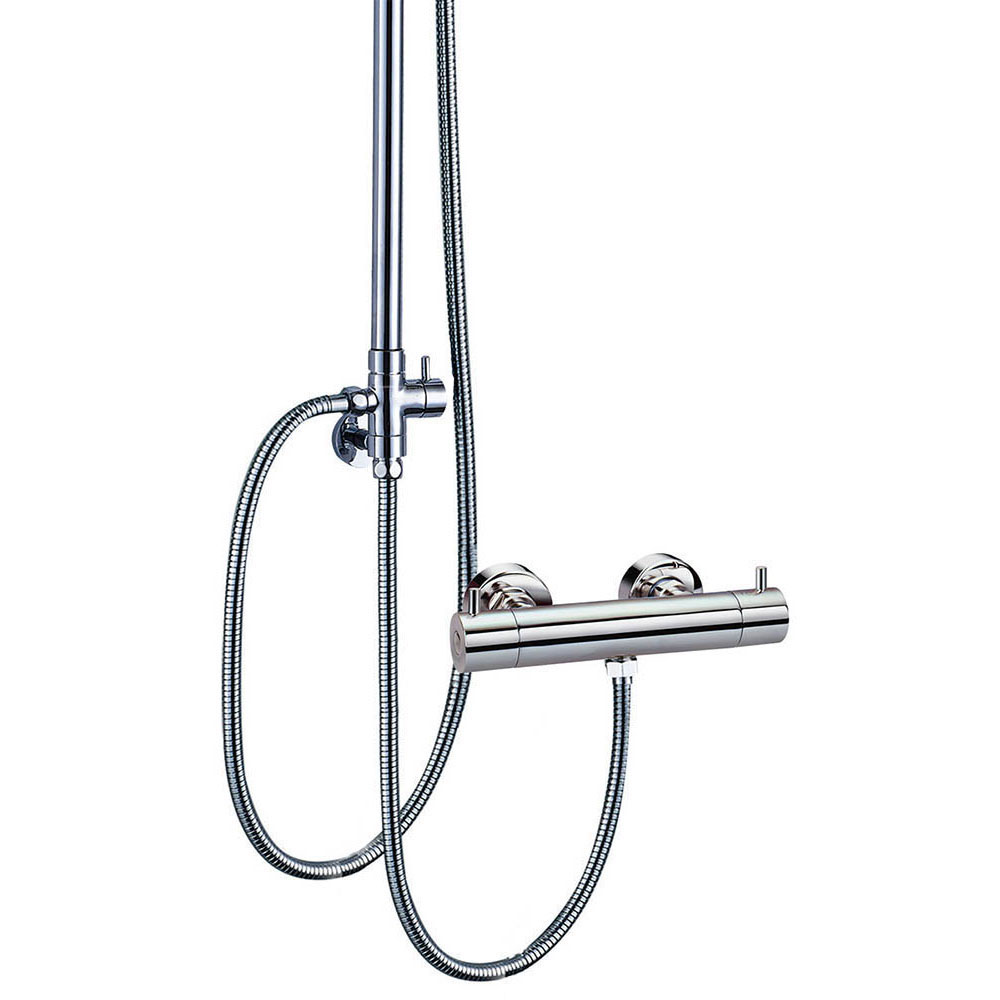 Columna Ducha sin grifería ARZAK cuadrada de 80-120 cm CROMO brillo - Imagen 8