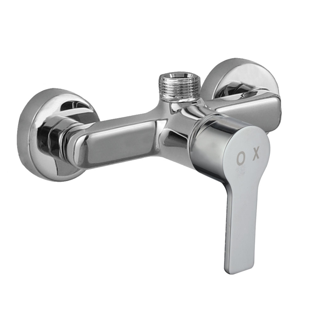 Columna Ducha extralarga monomando PINEDA redonda de 100-150 cm CROMO brillo - Imagen 4