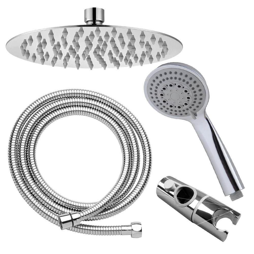 Columna Ducha monomando TORRES redonda de 83-126 cm CROMO brillo - Imagen 6