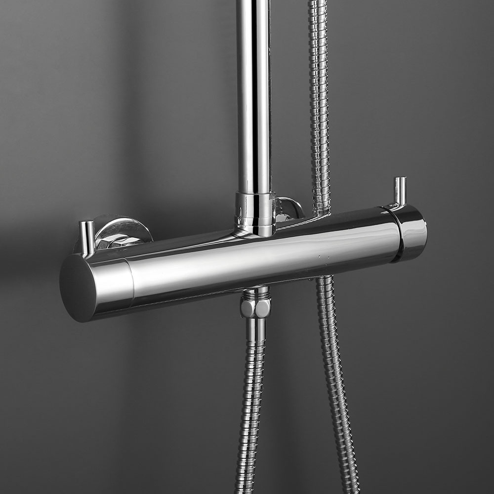 Columna Ducha monomando RAPID redonda cromo brillo - Imagen 2