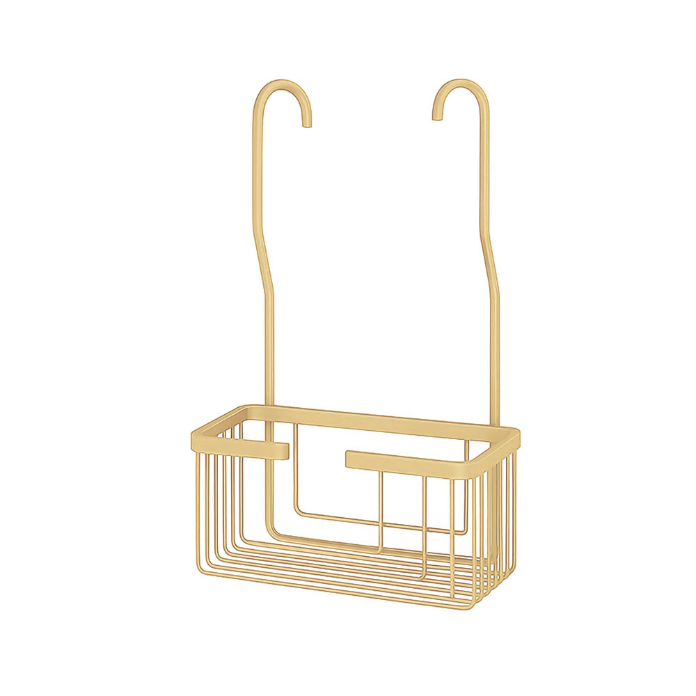 Portagel con ganchos LUNA rectangular ORO CEPILLADO - Imagen 3