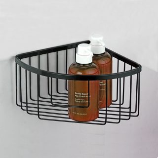 Portagel esquina NEGRO mate