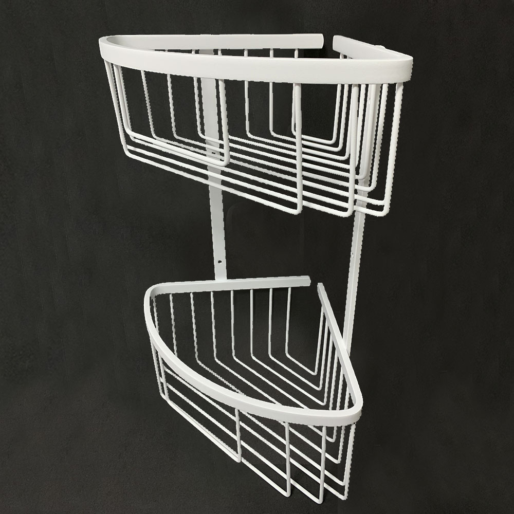 Portagel doble esquina BLANCO mate