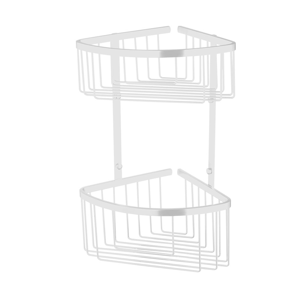 Portagel doble esquina BLANCO mate - Imagen 3