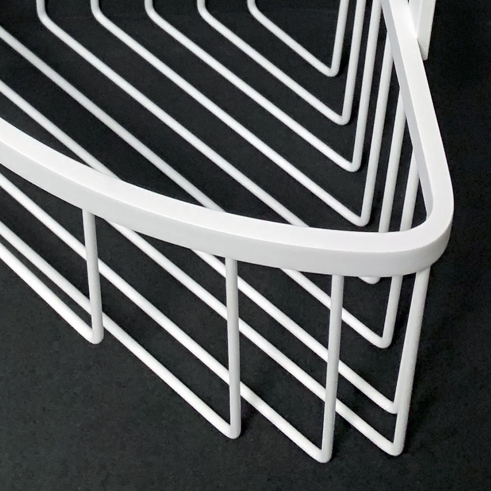 Portagel doble esquina BLANCO mate - Imagen 7