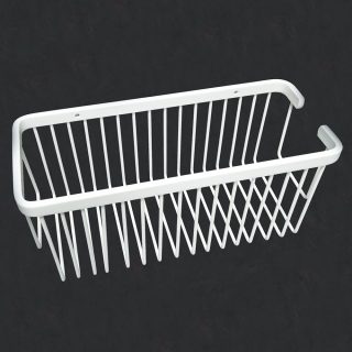 Portagel rectangular BLANCO mate