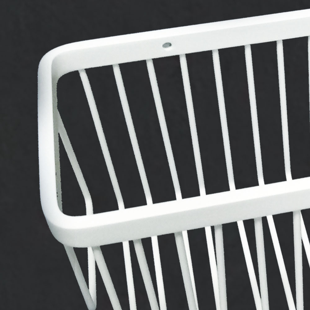 Portagel rectangular BLANCO mate - Imagen 3