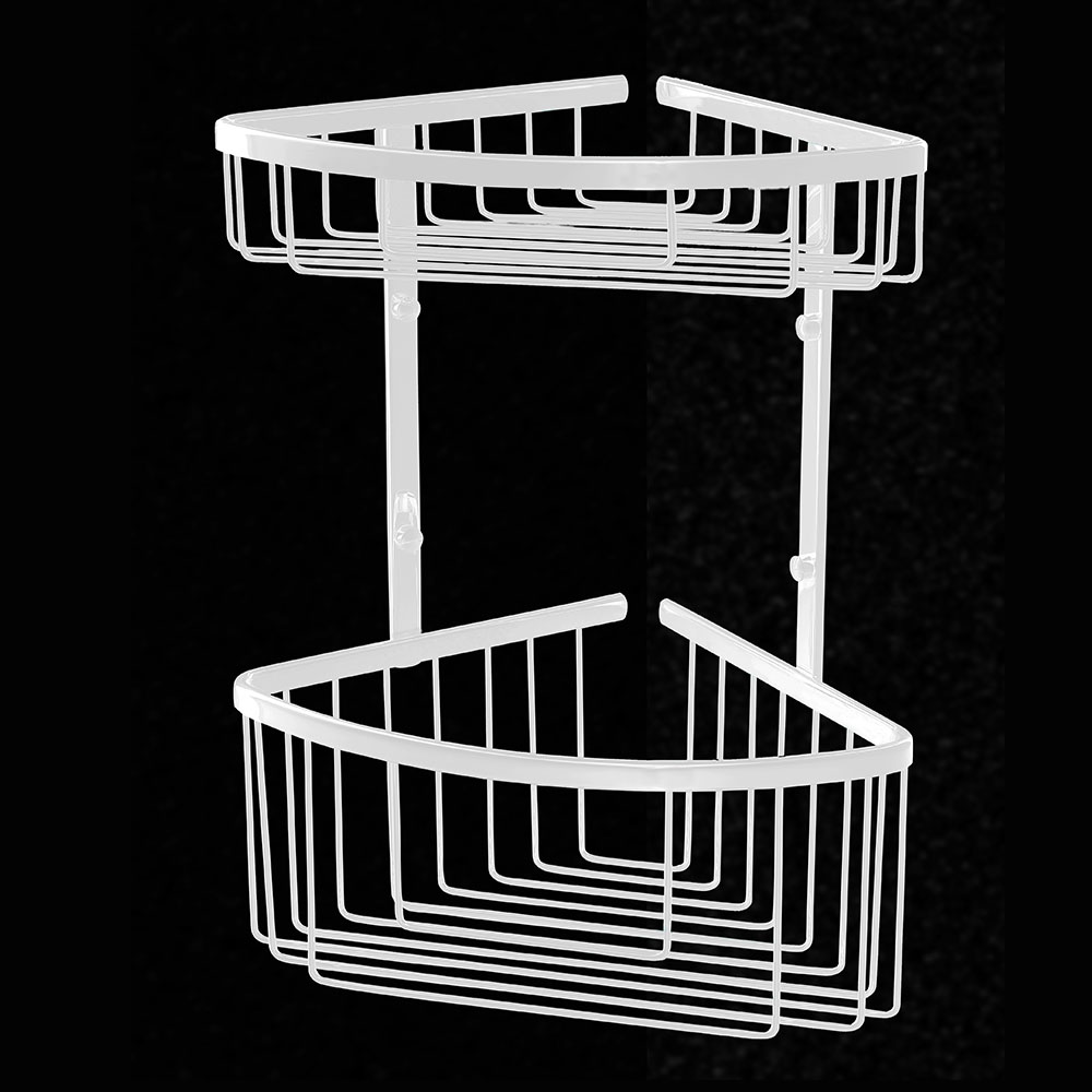 Portagel doble ACOSTA esquina blanco mate - Imagen 2