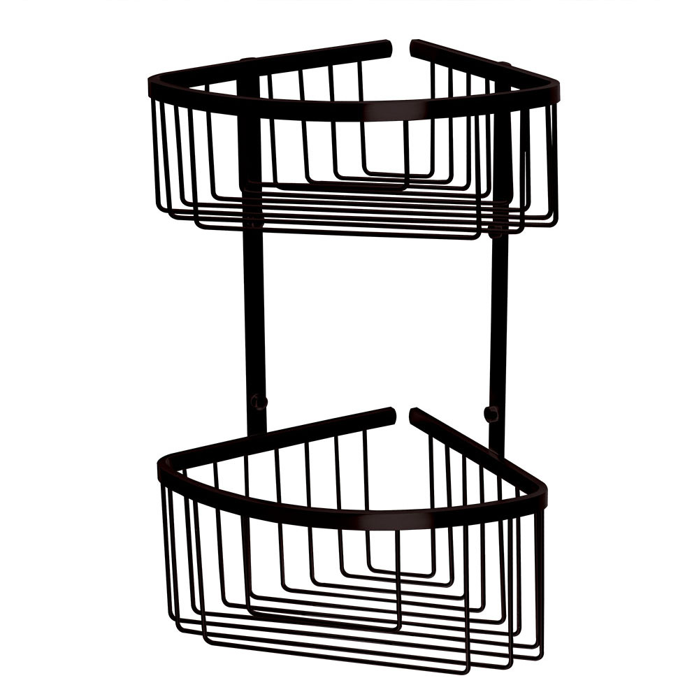 Portagel doble ACOSTA esquina NEGRO mate - Imagen 8