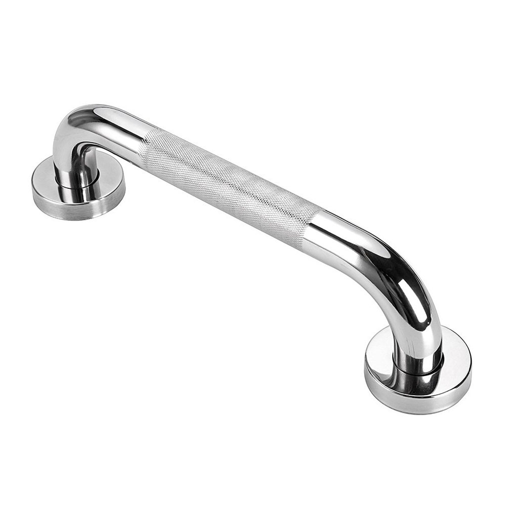 Asa Seguridad ANTIDESLIZANTE de 30 cm CROMO brillo - Imagen 2