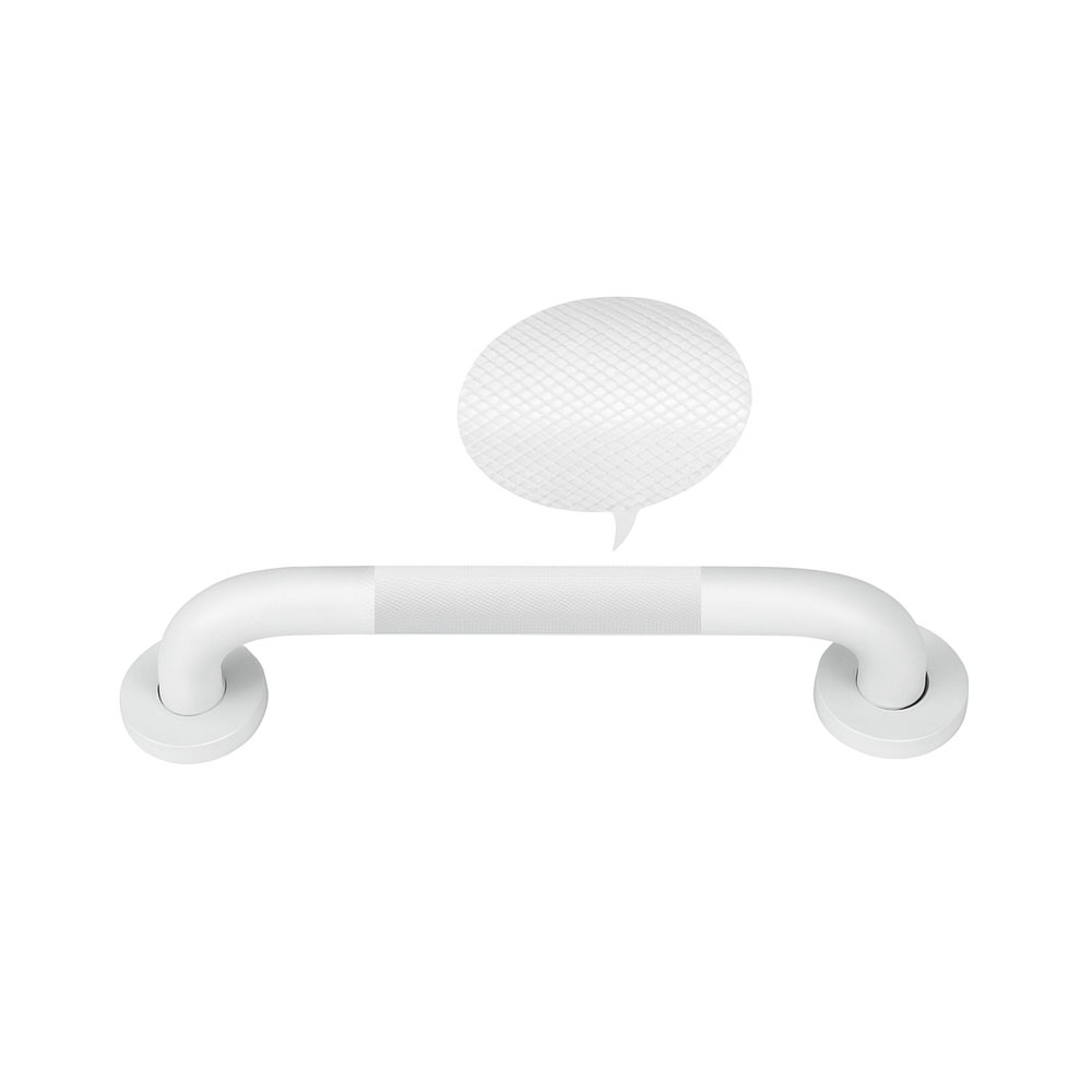 Asa Seguridad ANTIDESLIZANTE de 30 cm BLANCO mate - Imagen 2