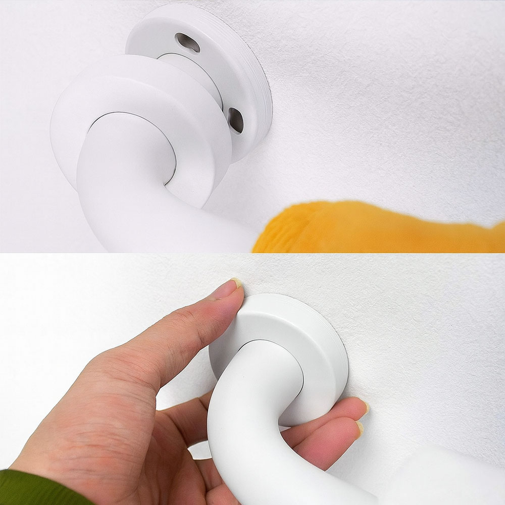 Asa Seguridad ANTIDESLIZANTE de 30 cm BLANCO mate - Imagen 7