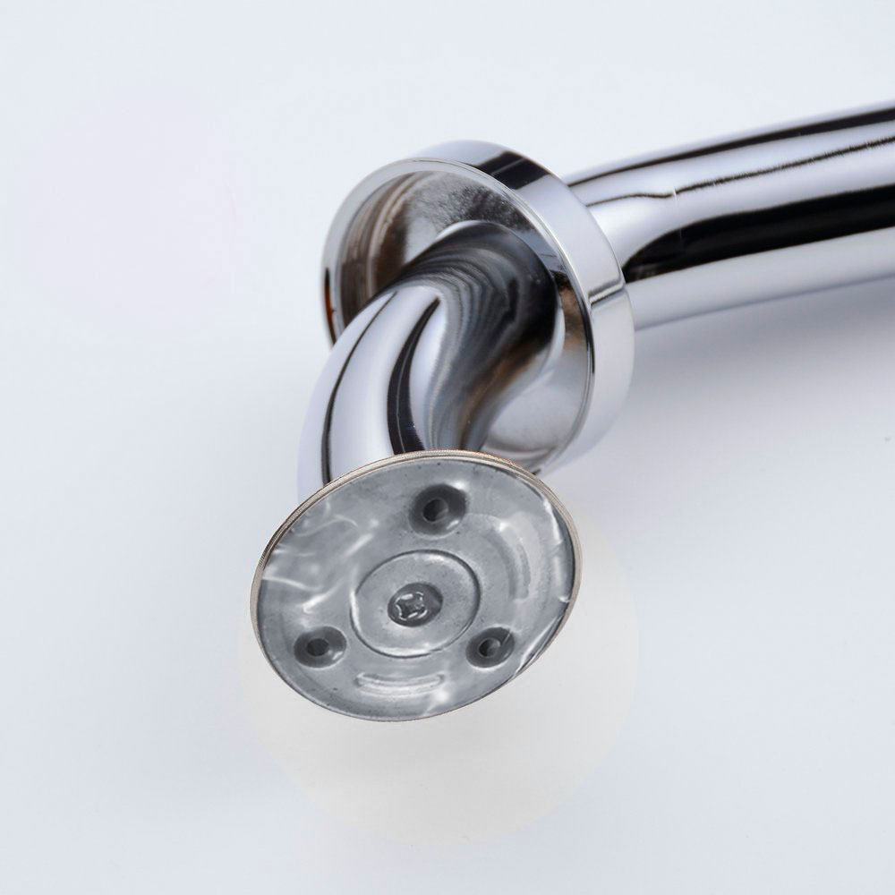 Asa Seguridad ANTIDESLIZANTE de 25 cm CROMO brillo - Imagen 3