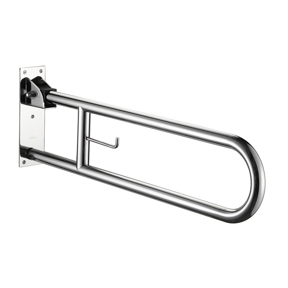 Asa Seguridad abatible LISA de 80 cm CROMO brillo - Imagen 2