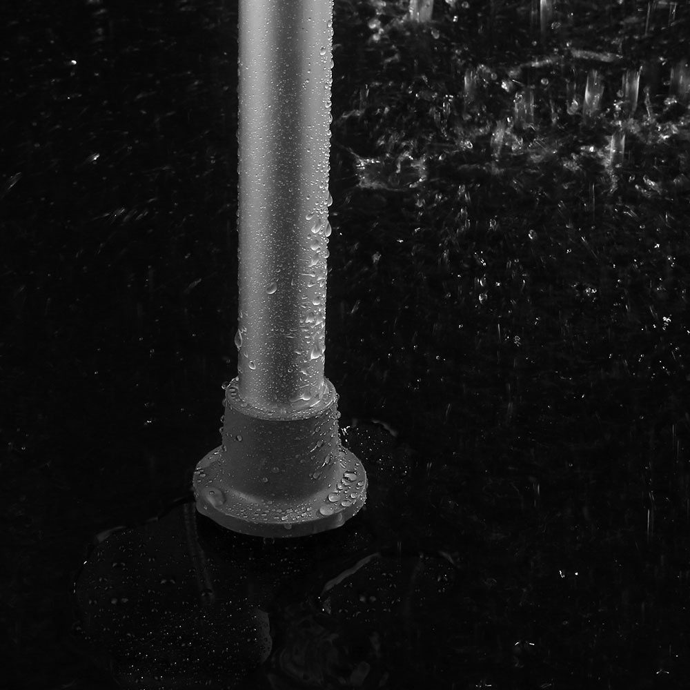 Asiento con respaldo cuadrado BLANCO mate fabricado en ABS - Imagen 3