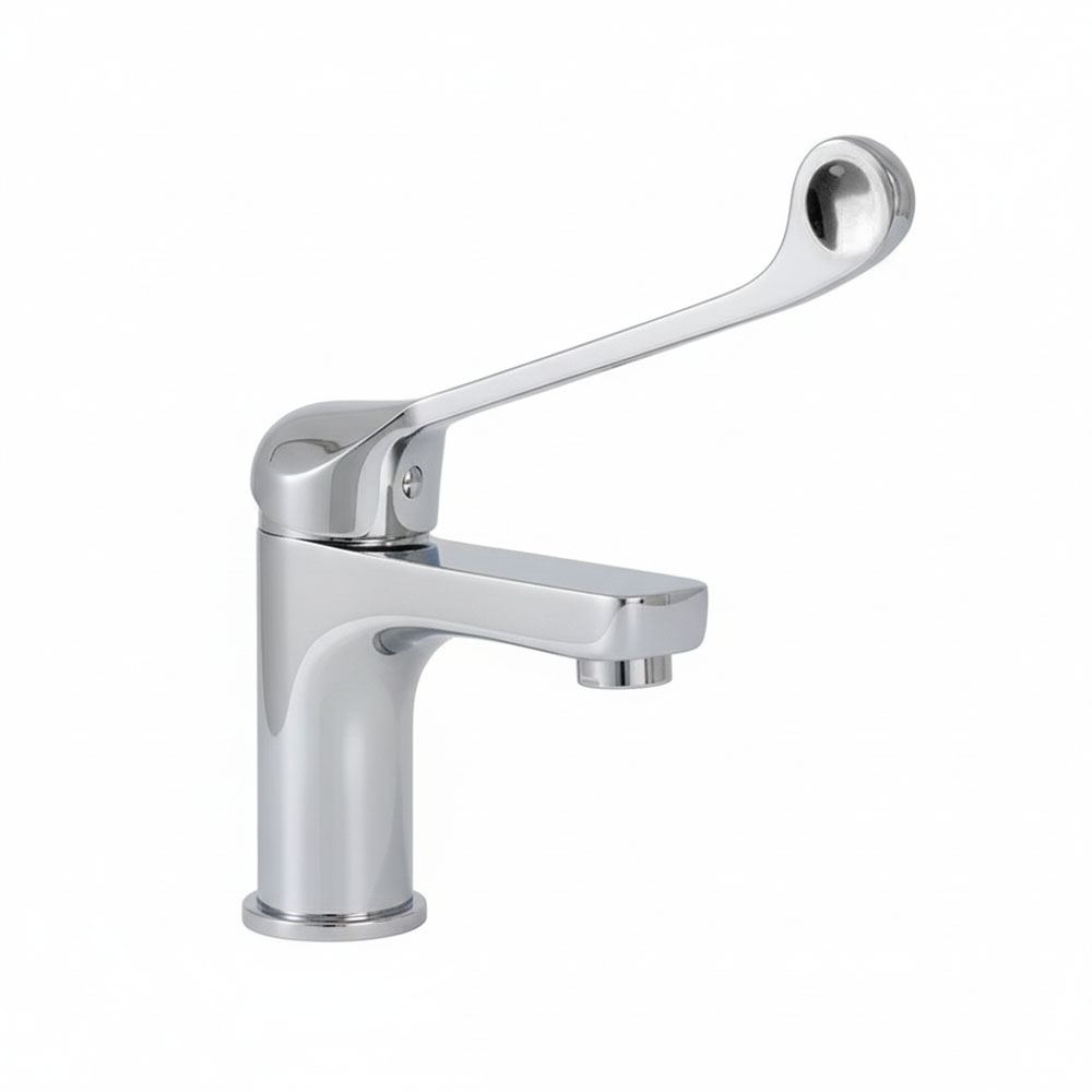 Grifo Medical maneta larga monomando PINEDA CROMO brillo - Imagen 2