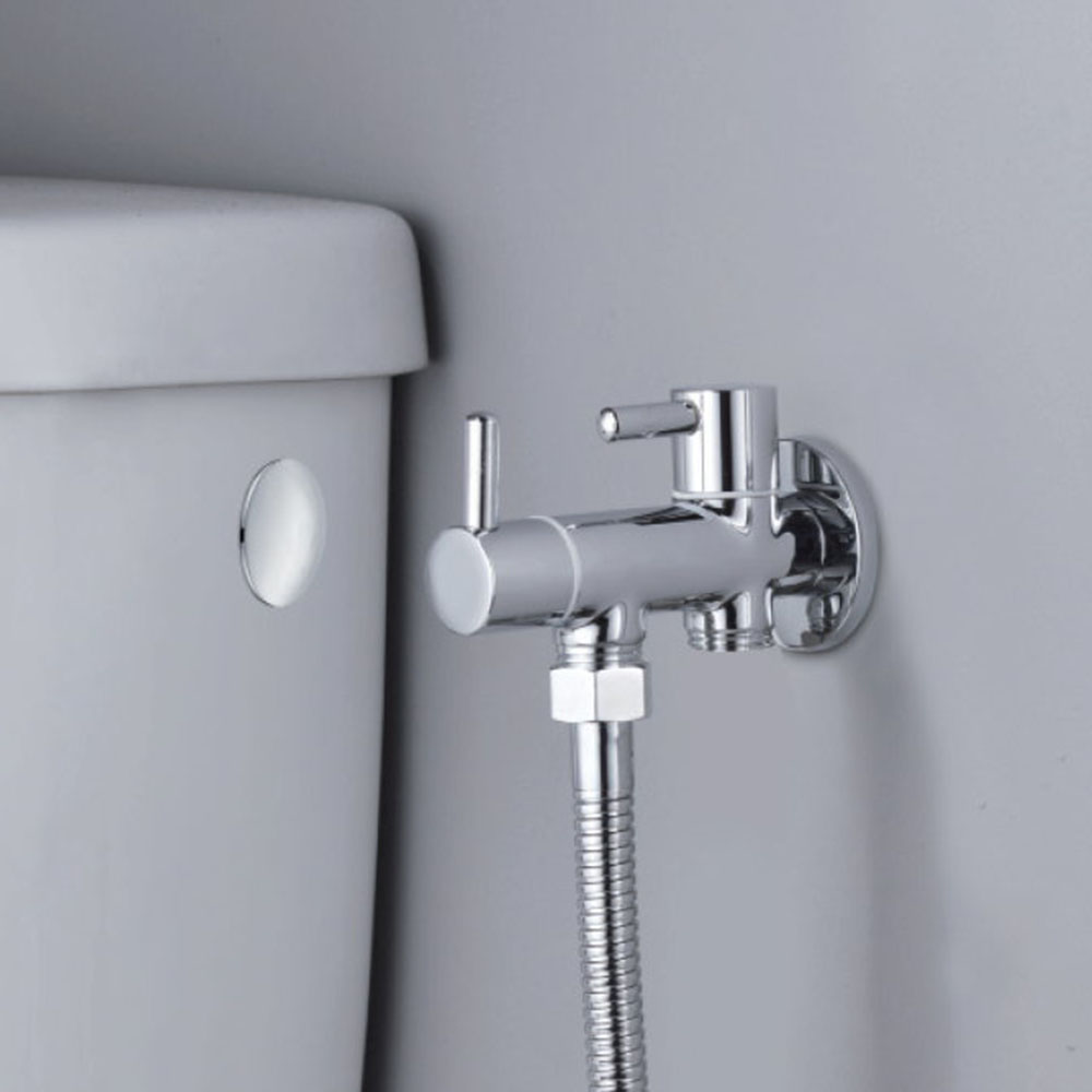 Grifo WC HIGIENE ÍNTIMA 1 agua CROMO brillo - Imagen 4