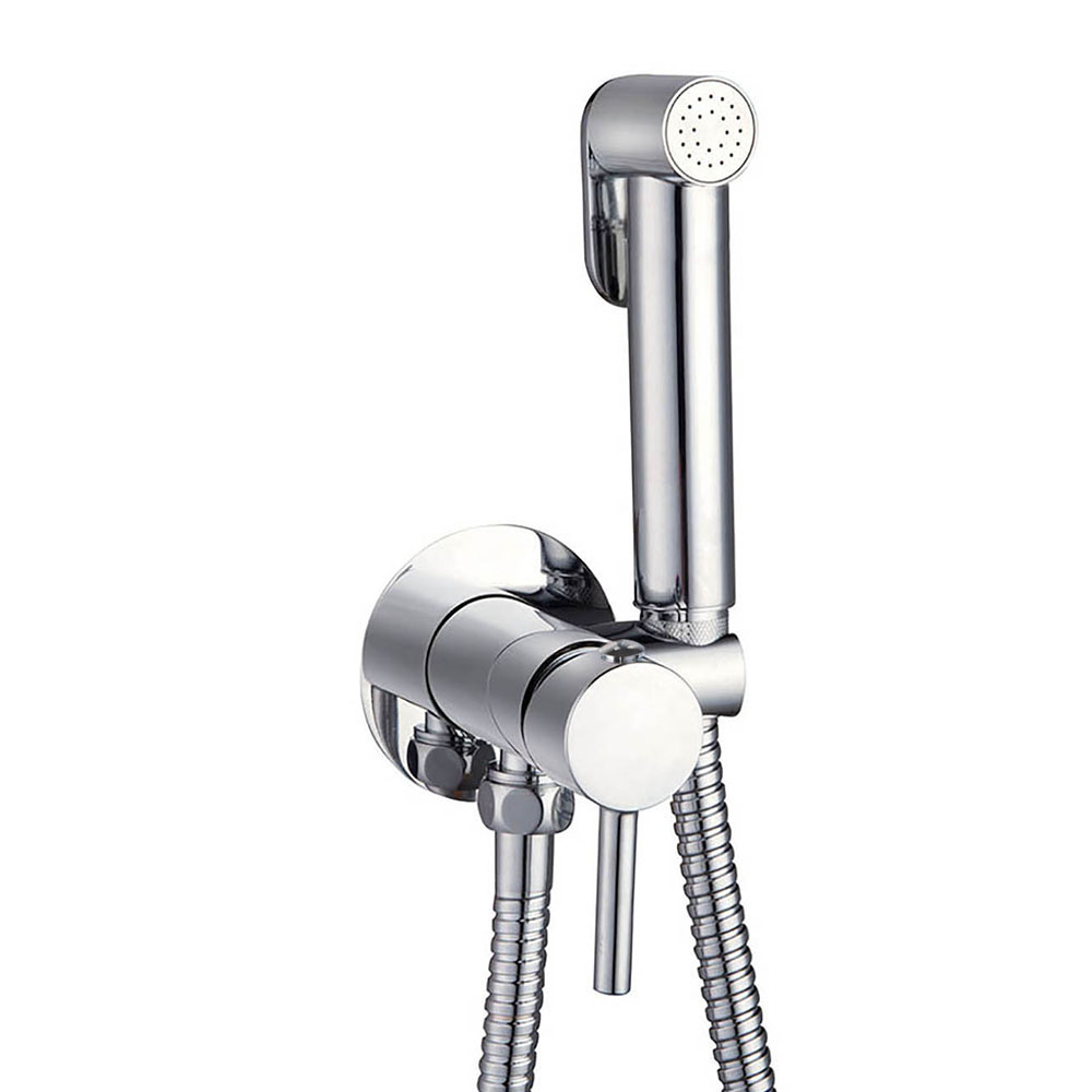 Grifo WC HIGIENE ÍNTIMA 2 aguas CROMO brillo - Imagen 6