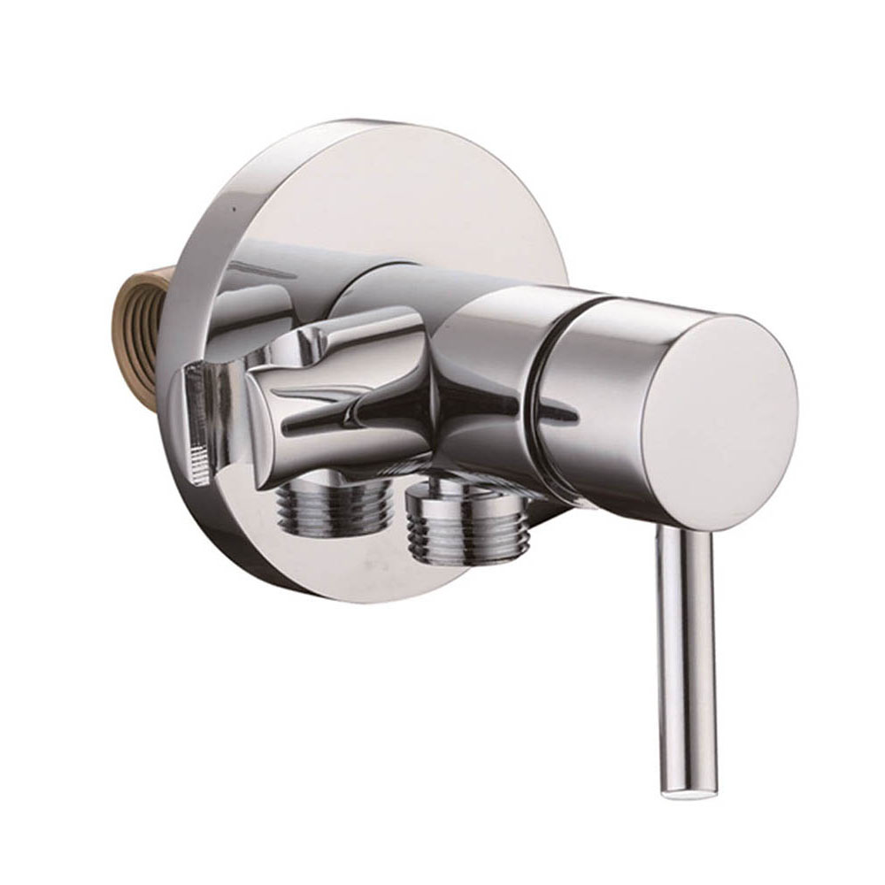 Grifo WC HIGIENE ÍNTIMA 2 aguas CROMO brillo - Imagen 7