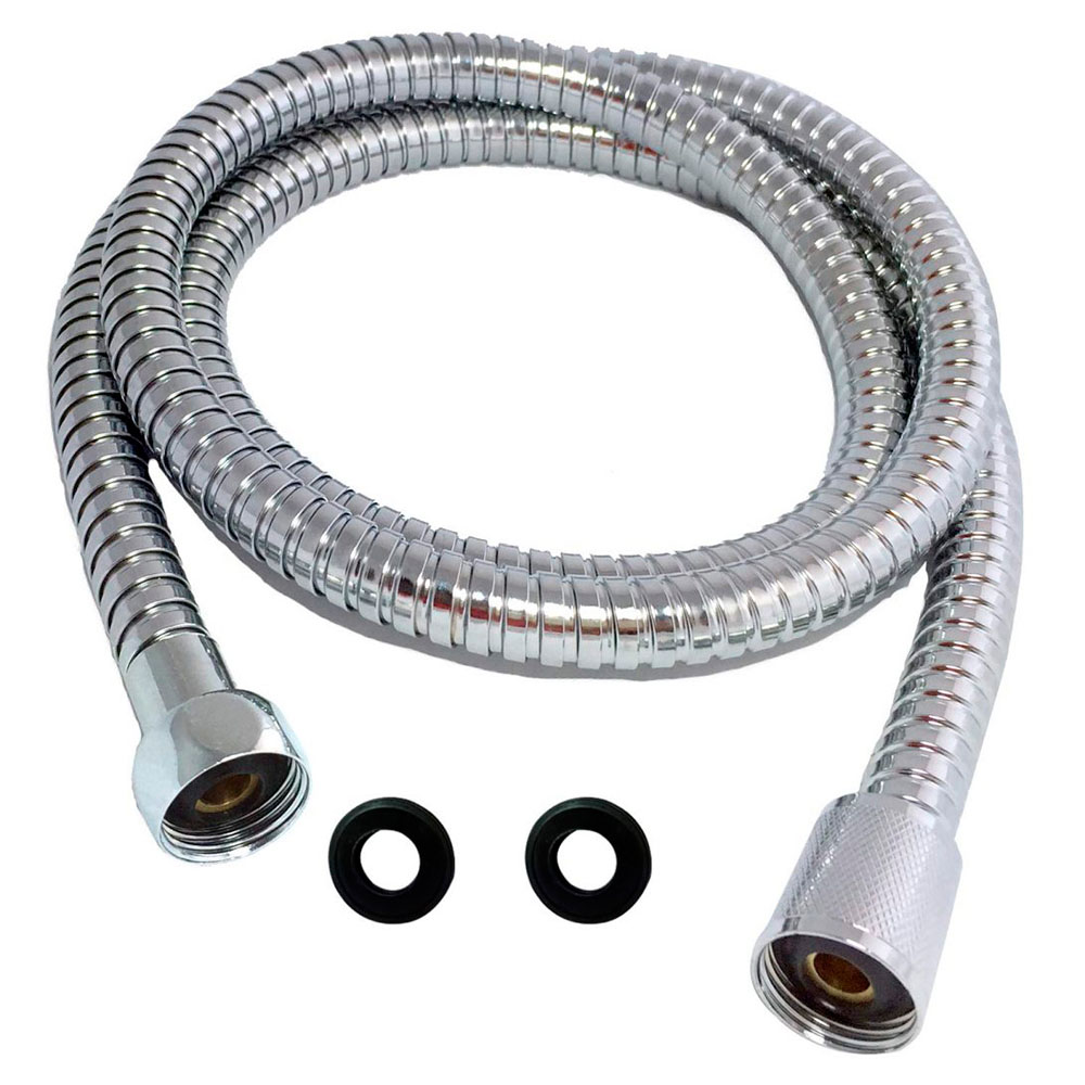 Flexo extensible HIDROESCOBILLA de 120 cm CROMO brillo - Imagen 2