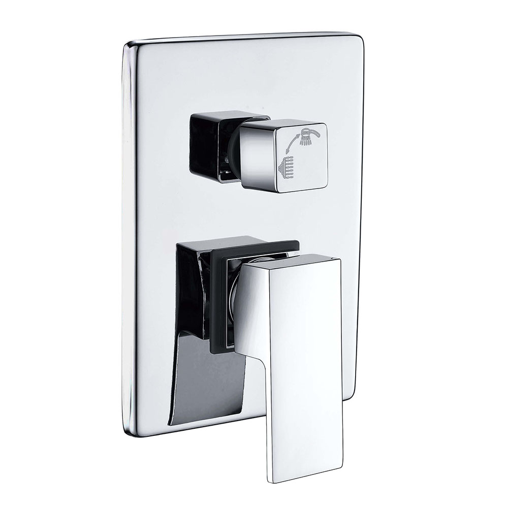 Grifo Empotrado de Ducha solo grifo monomando CASILLAS CROMO brillo - Imagen 2