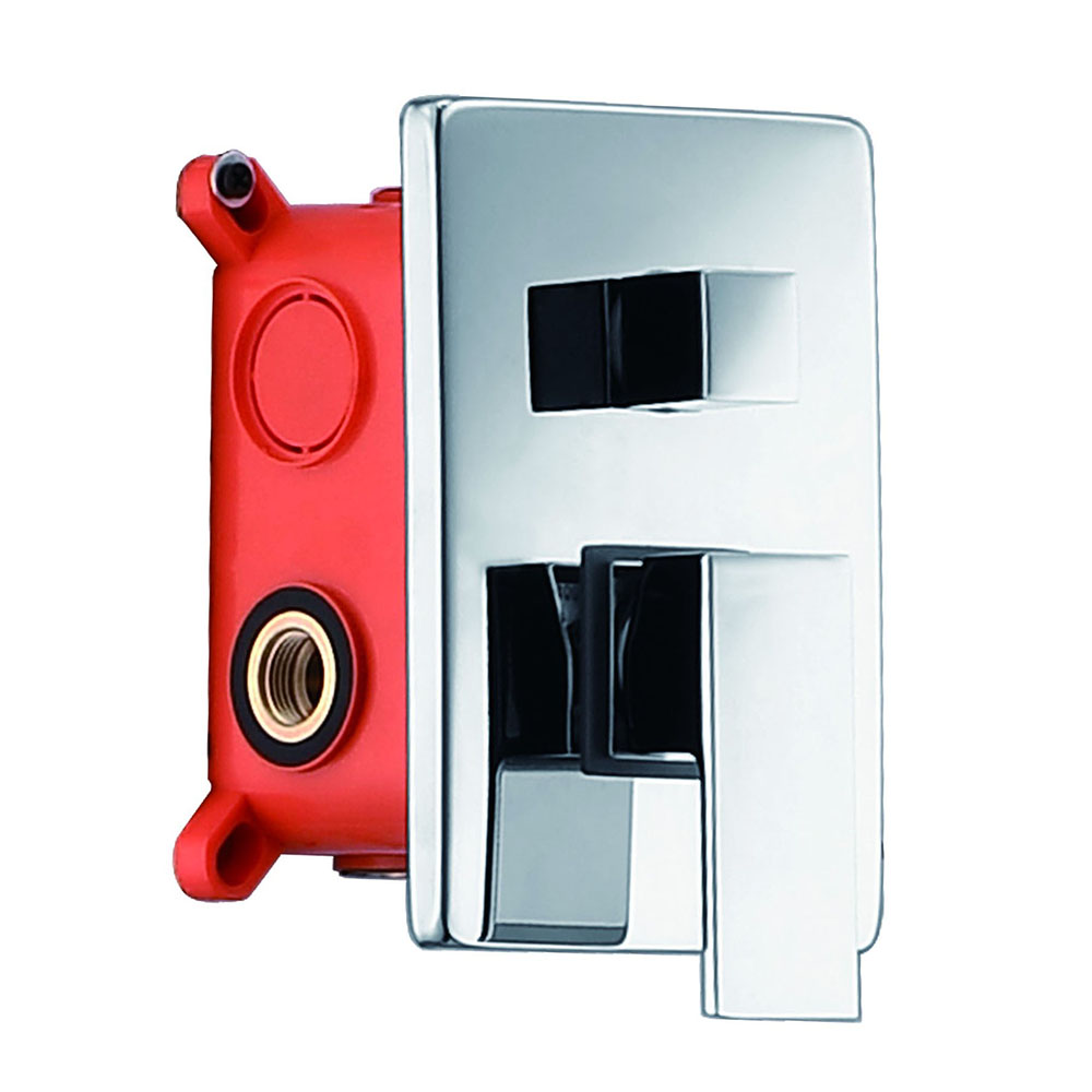 Grifo Empotrado de Ducha solo grifo monomando CASILLAS CROMO brillo - Imagen 6