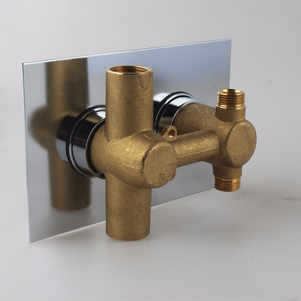 Grifo Empotrado de Ducha (solo grifo) termostático ABELLAN CROMO brillo - Imagen 7