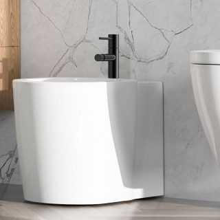 Grifo de Bidet monomando ZUÑIGA NEGRO mate